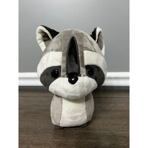 Bellzi Raccooni the Raccoon Plush Stuffed Animal Gray Kawaii Toy Collectible